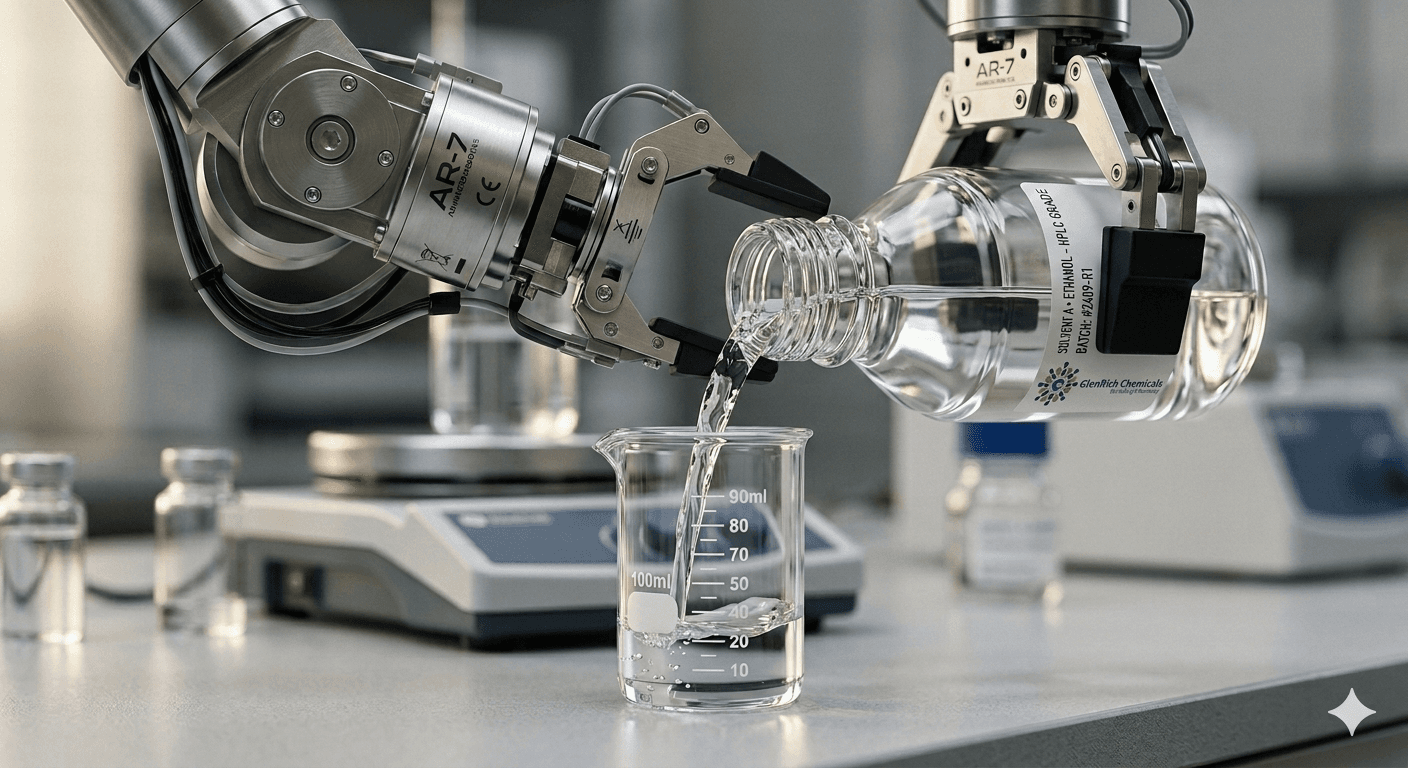 Glenrich high temperature laboratory material